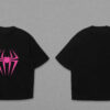 Men's Pink Spider Logo Dropshoulder T-Shirt
