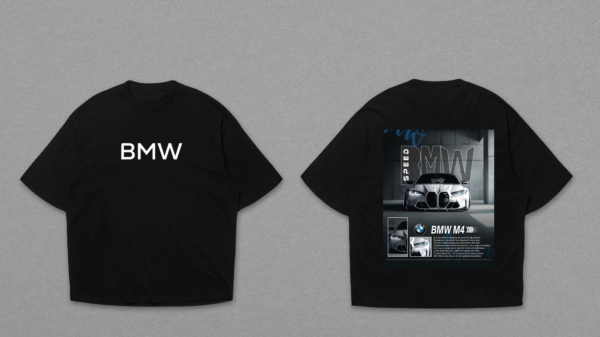 BMW M4 Drop-sholder T-Shirt