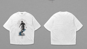 Messi Energy Graphic T-Shirt – Premium 100% Cotton Drop Shoulder