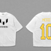 Messi 10 Front Logo & Back Print Dropshoulder T-Shirt