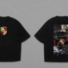 Porsche Crest Front & Collage Back Dropshoulder T-Shirt
