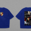 Porsche Crest Front & Collage Back Dropshoulder T-Shirt